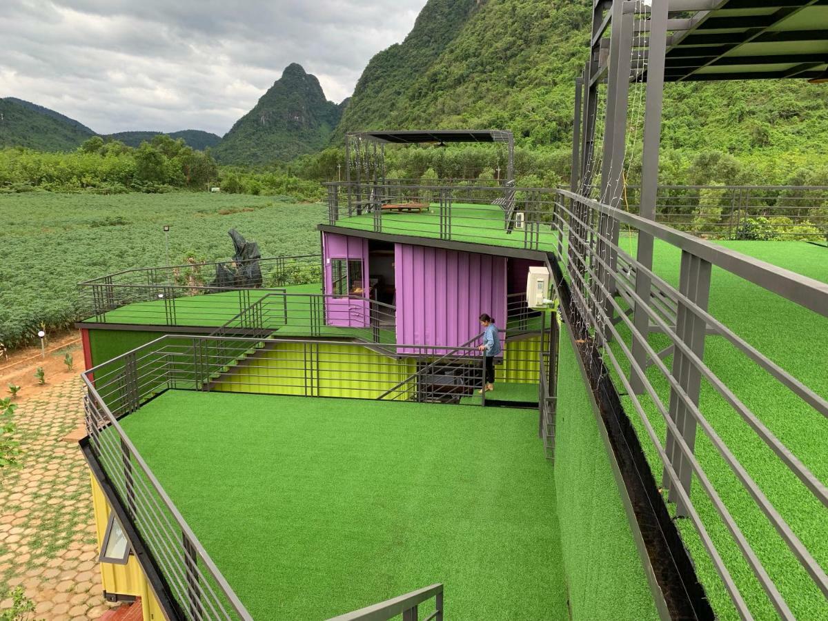 Phong Nha Eco Mountain Farmstay Донгхой Экстерьер фото