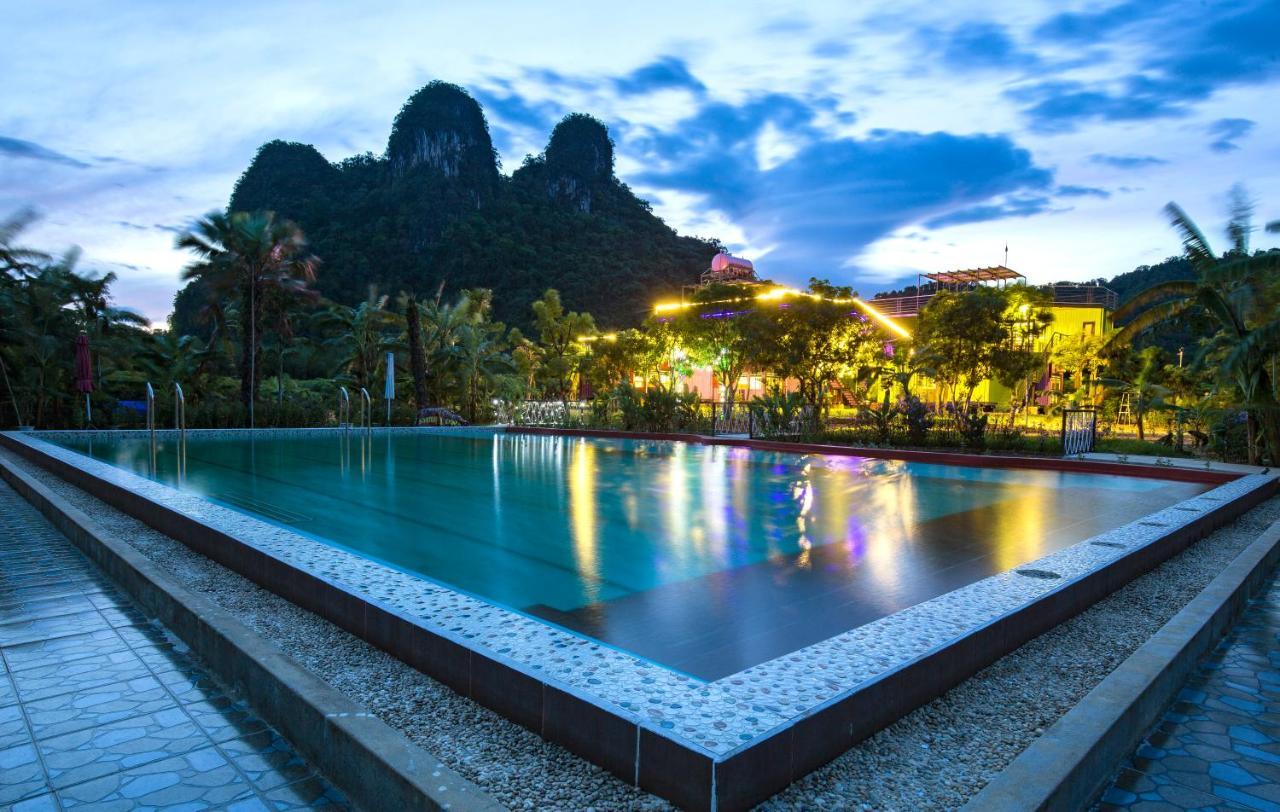 Phong Nha Eco Mountain Farmstay Донгхой Экстерьер фото